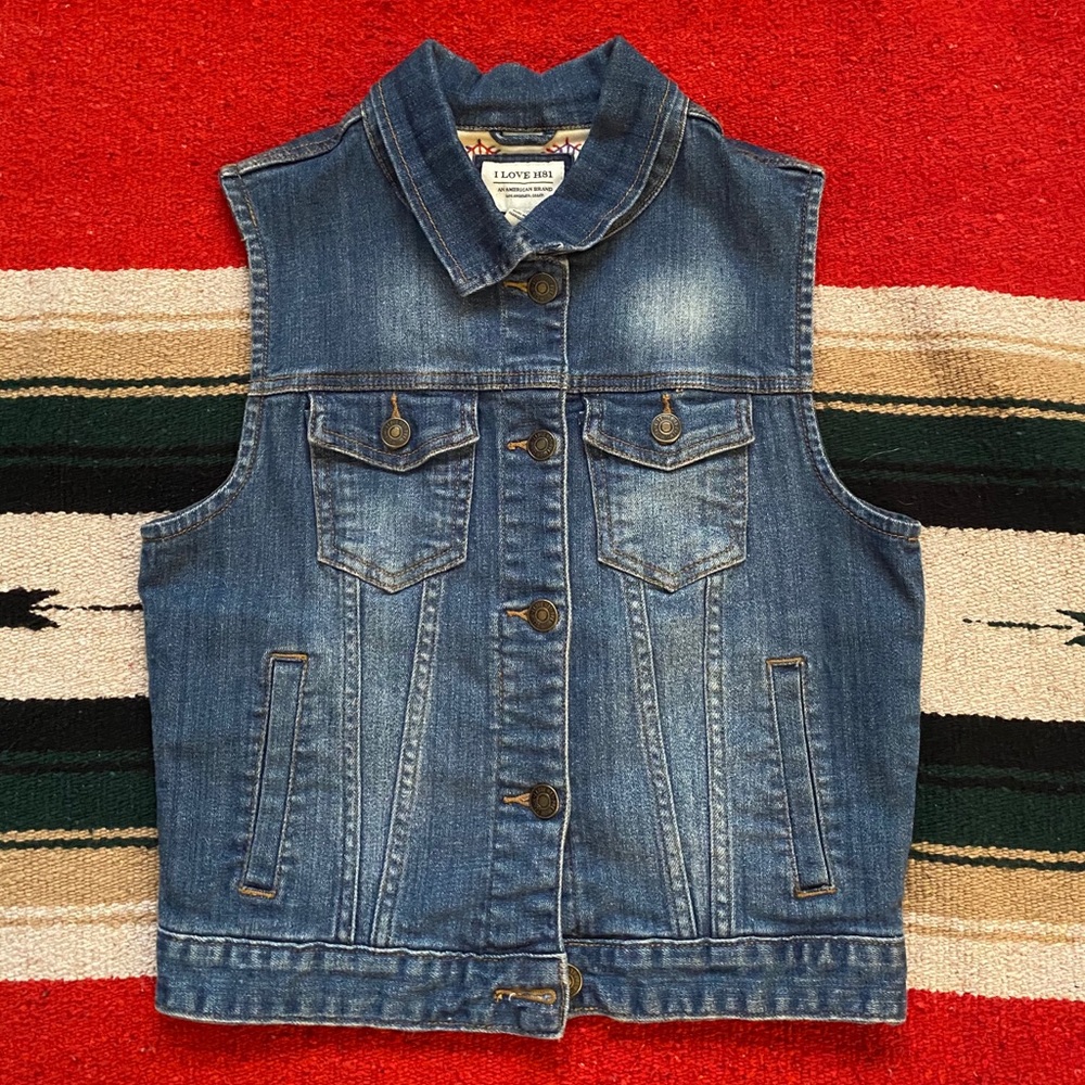 F21 Denim Vest